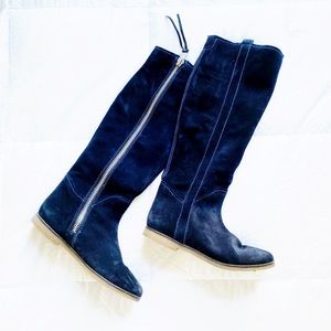 lykla knee high suede boots